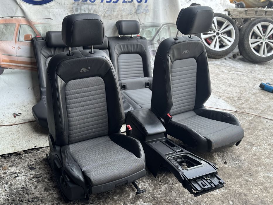 Салон сидіння пасат б8 passat b8 сиденья