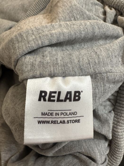 Bluza szara biggie hoodie relab