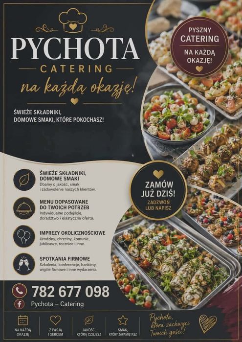 Catering,  katering,  kuchnia domowa , bezglutenowe