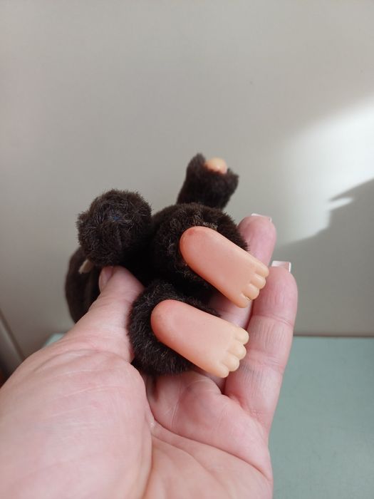 Małpka Monchhichi moncziczi vintage stare zabawki lata 90