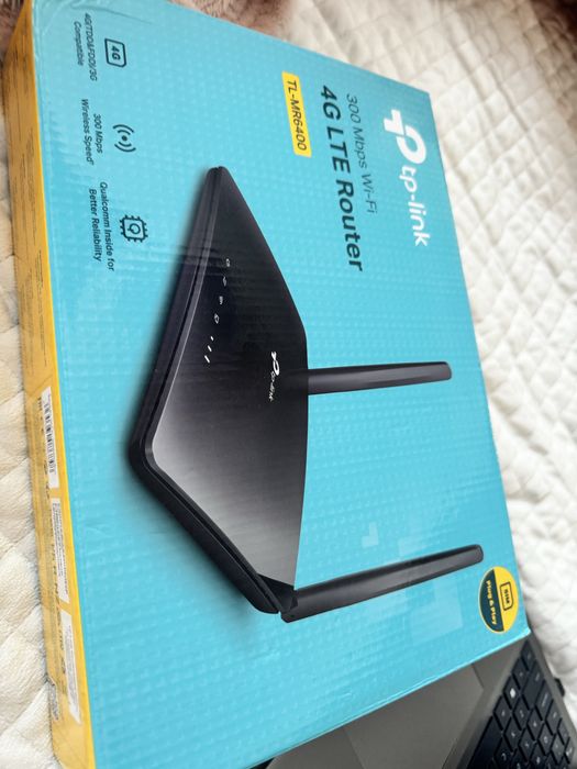Router 4G LTE TP-LINK + kamera WiFi DS-2CD2421G0-IW + karta SD 128 GB