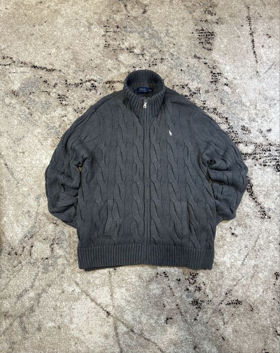 Оригінальний світер Polo Ralph Lauren, фул зип polo ralph lauren, 1/3 zip Polo ralph lauren, Оригінал, size XL