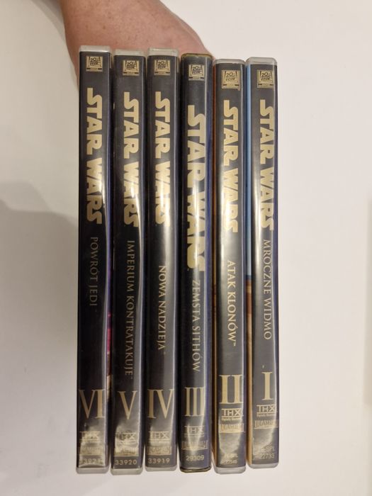 Gwiezdne wojny na dvd