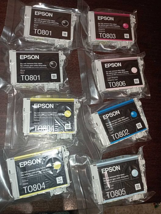 Tusze Epson picture mate T0792 nowe