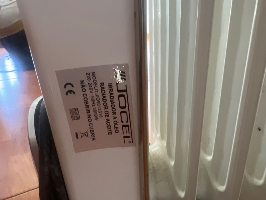 Aquecedor a óleo 2000w