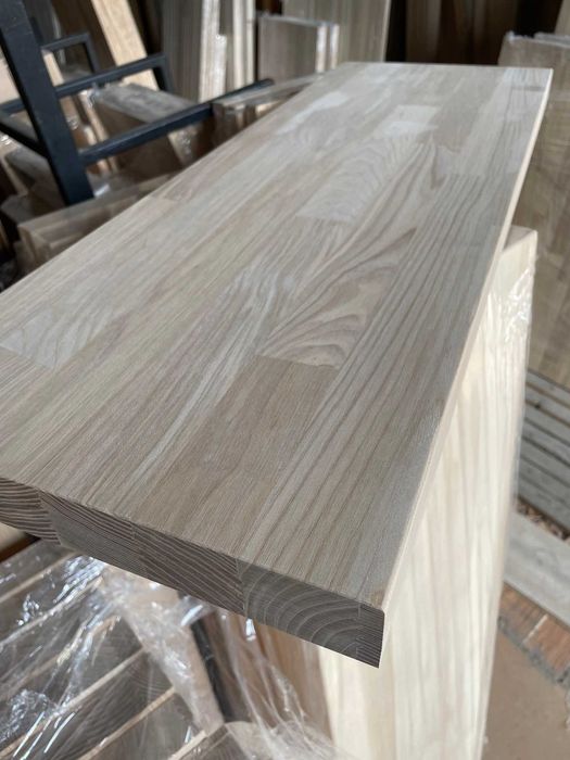Gotowe stopnie do montażu jesion klepka 110x30x3