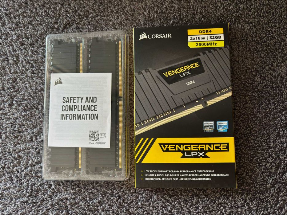 Kit Ram 32GB Corsair Vengeance LPX 3600mhz