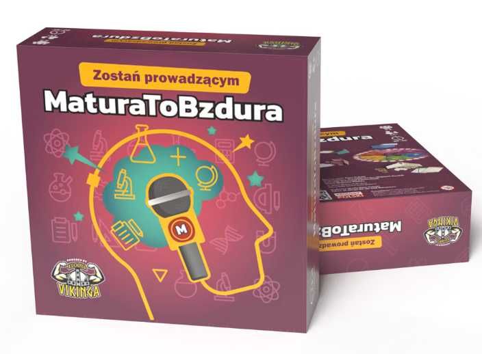 Gra planszowa "Zostań prowadzącym MaturaToBzdura"