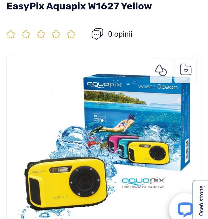 Aparat do zdjęć pod wodą