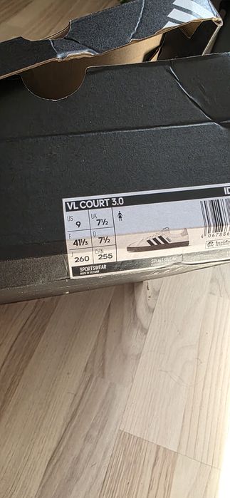 Adidas Sneakersy Court jak nowe