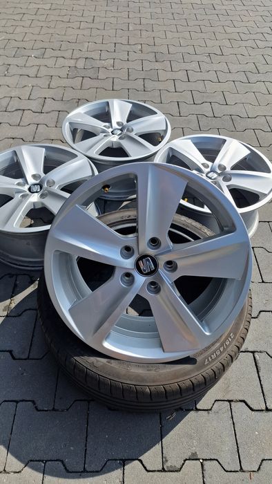 Oryginalne Felgi Seat 7.5J 17" ET51 5x112 4szt