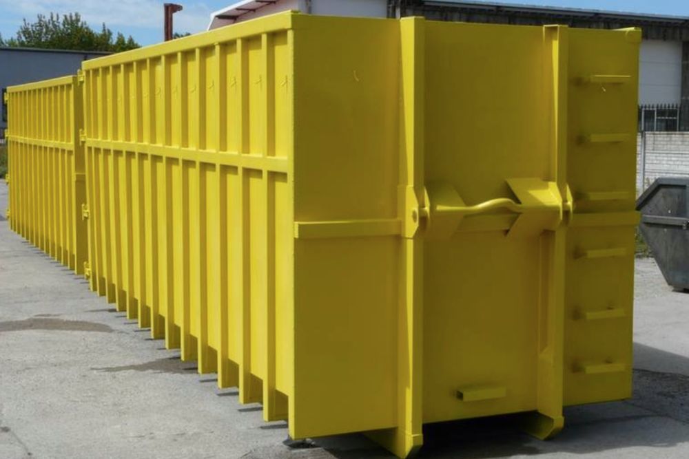 Kontener KP 40 hakowy duży wysyłka transport