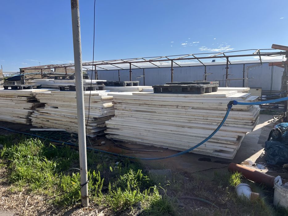 Styropian 5cm z rozbiorki pieczarkarni