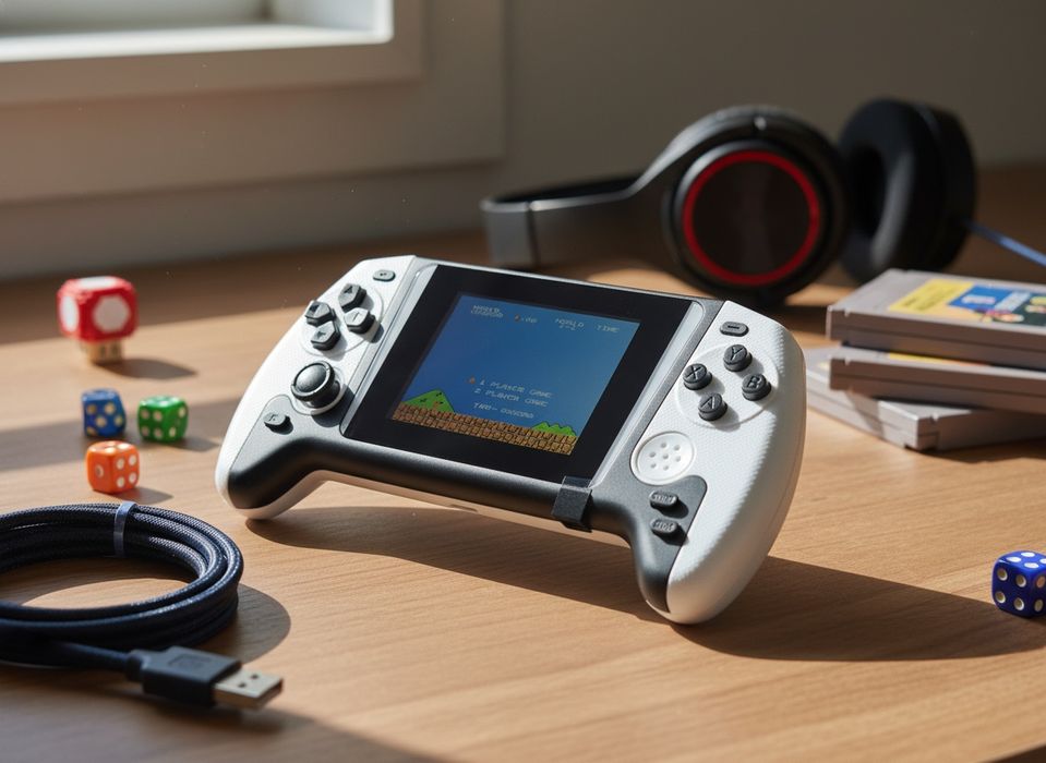 Podręczna konsola do gier retro