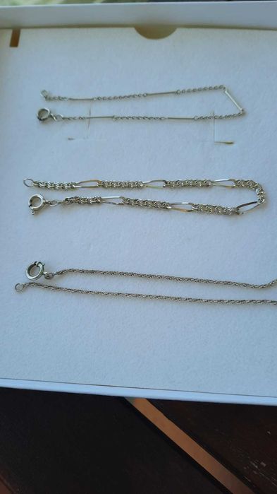 Pulseiras de mulher em prata - NOVAS