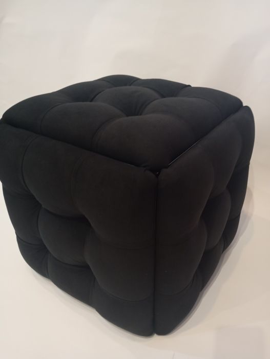 Пуф 5в1 трансформер велюр чорний