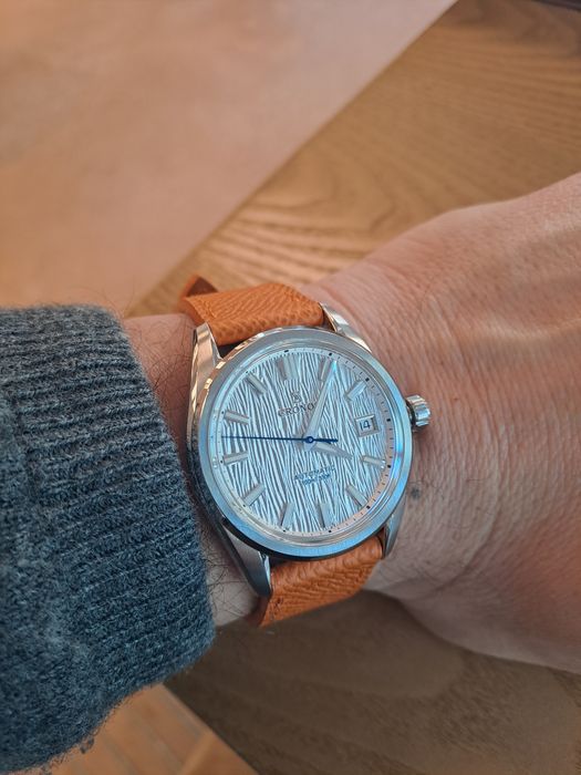 Relógio automático CRONOS seiko c mov pt5000 36mm