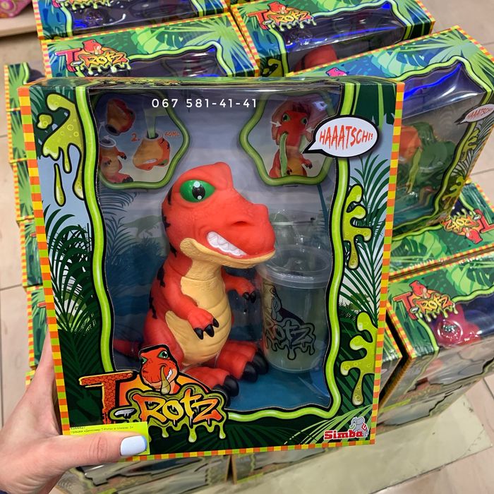 Іграшка Simba Динозавр Т-Ротз зі слаймом