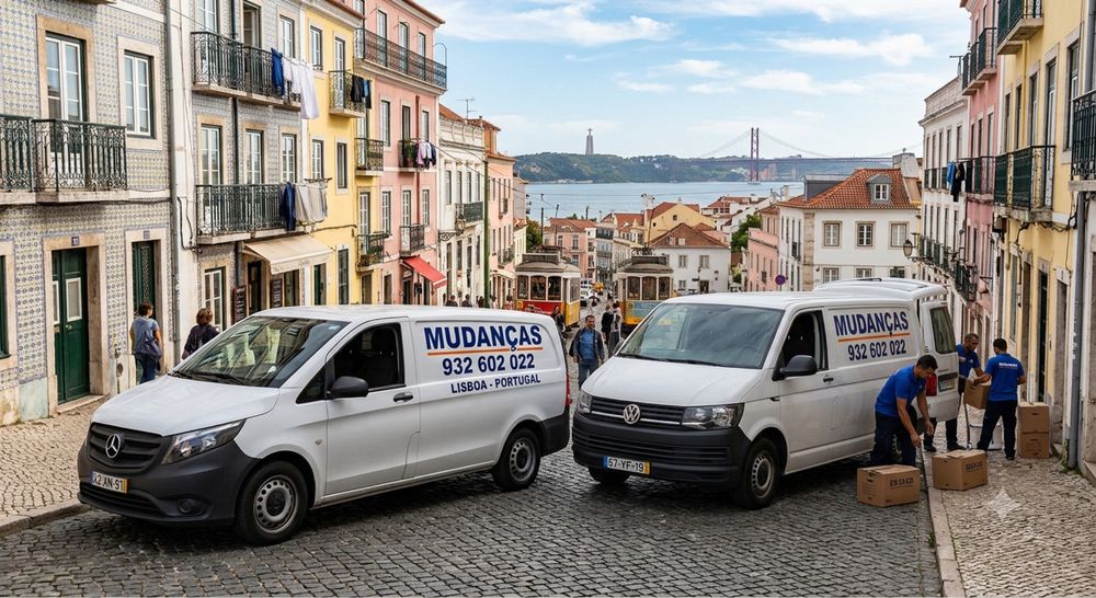 Mudanças Seguras e Baratas em Lisboa | Profissionais e Rápidas
