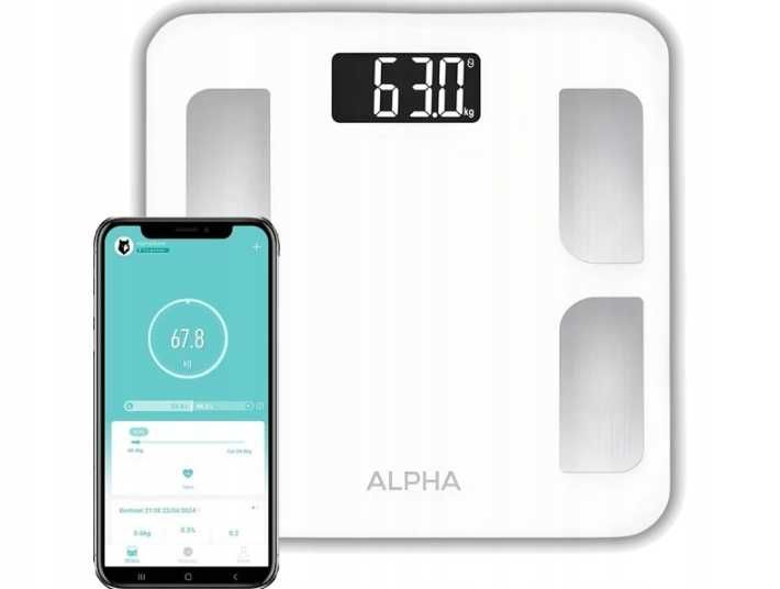 Waga ALPHA Smart Scale | Max 180 kg BMI