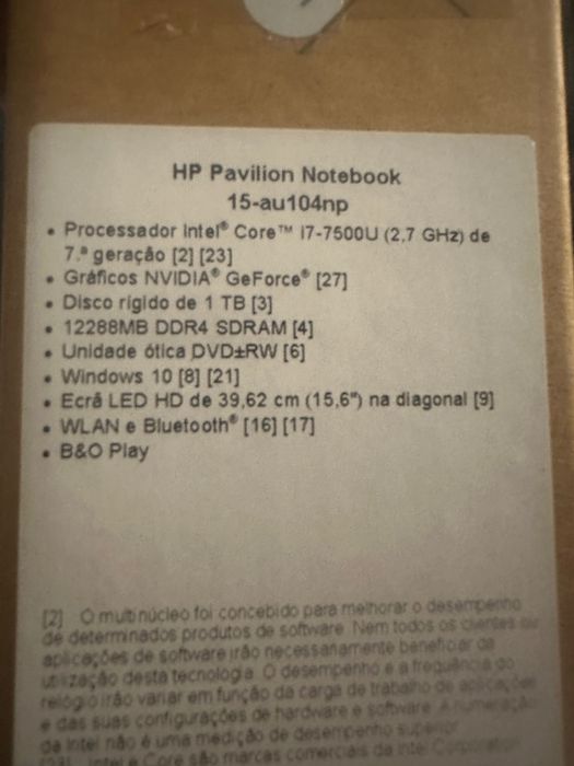 Portátil HP como novo