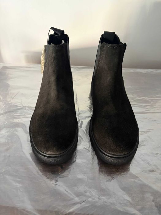 botins homem botas pretas inverno pele pull & bear 40