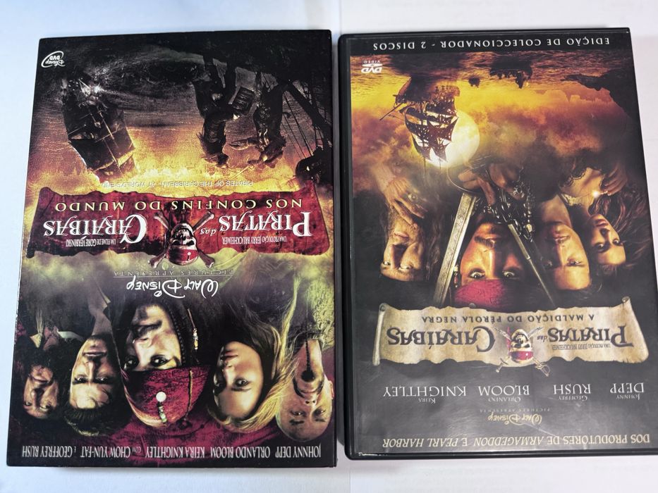 DVDs ORIGINAIS usados uma do vez