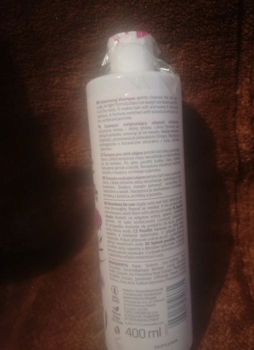 Szampon zwiększający objętość hebe