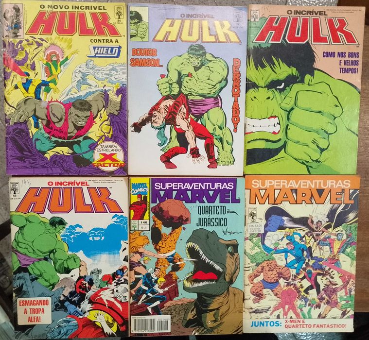 Hulk / Superaventuras Marvel  6 unidades
