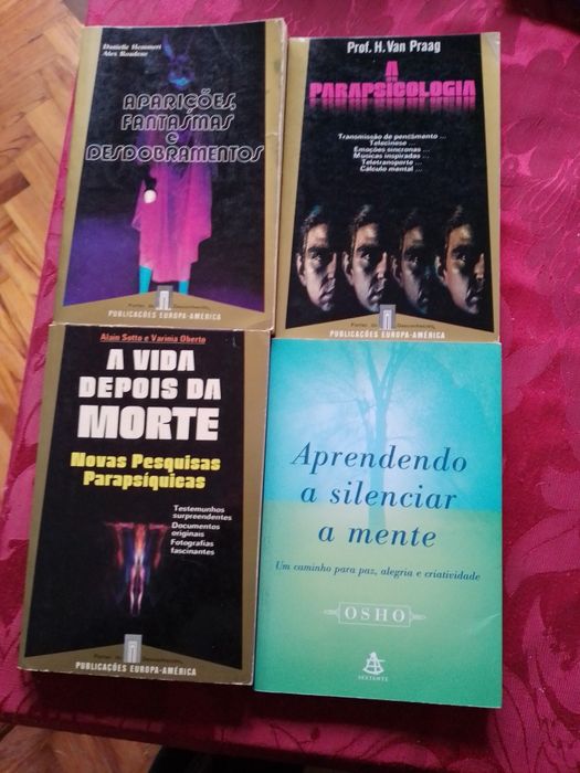 Espiritismo e outroS  hoje livros em saldo Desde 3E.
