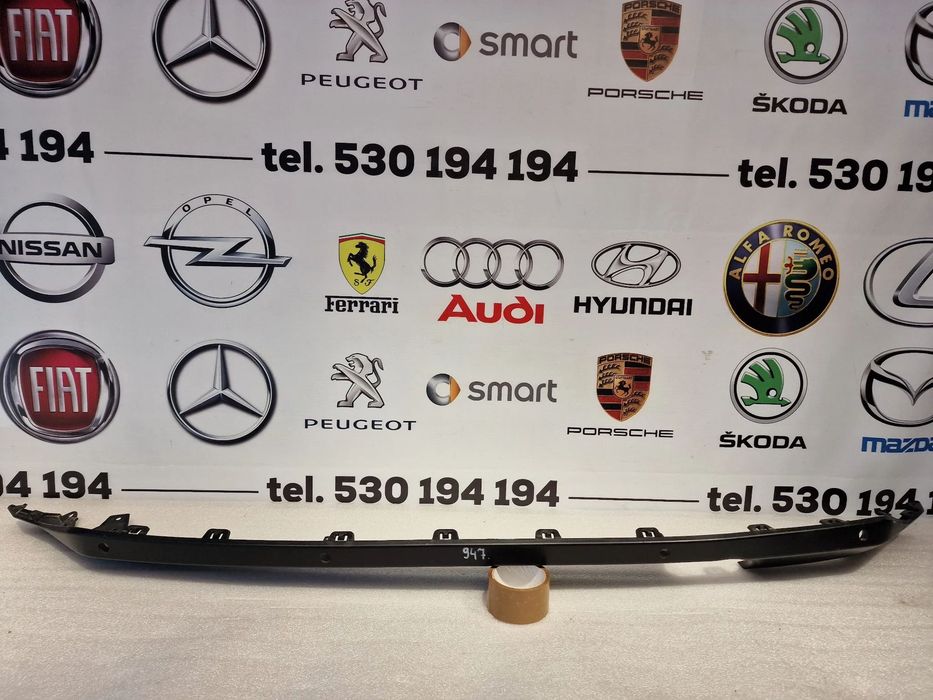 CITROEN C3 II , LIFT 08-16 DYFUZOR / SPOJLER / DOKŁADKA ZDERZAKA TYLNEGO TYLNIEGO TYŁ , NR 9683976870 , NR AUKCJI DT947