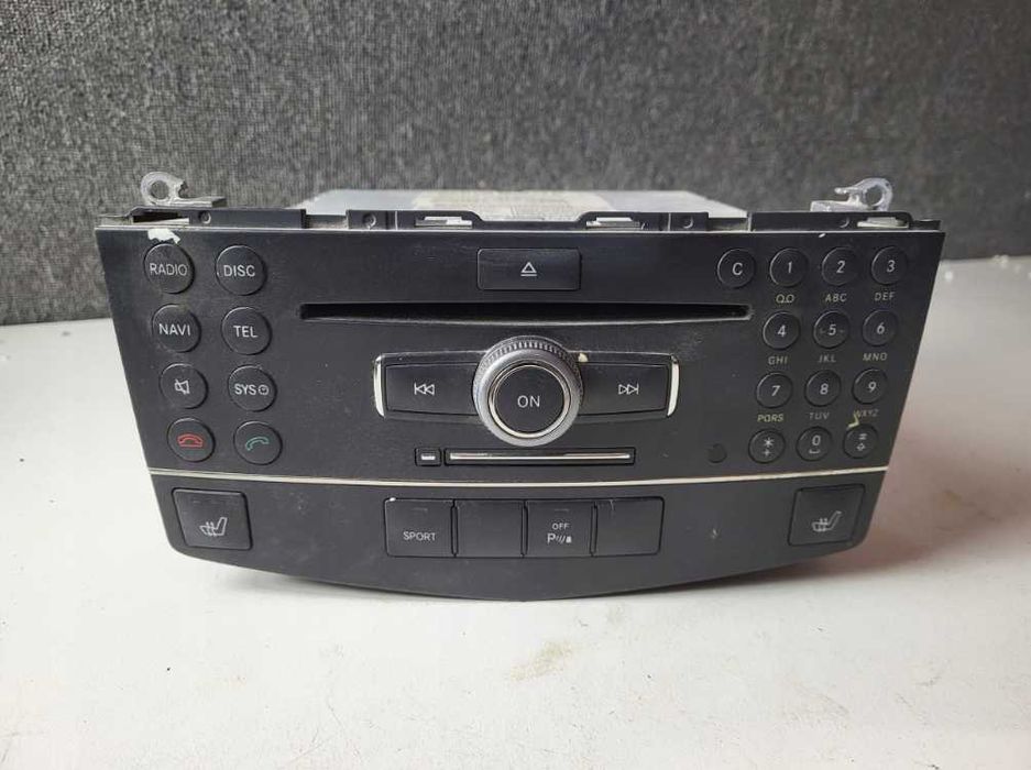 Mercedes C-klasa W204 GLK Fabryczne radio nawigacja