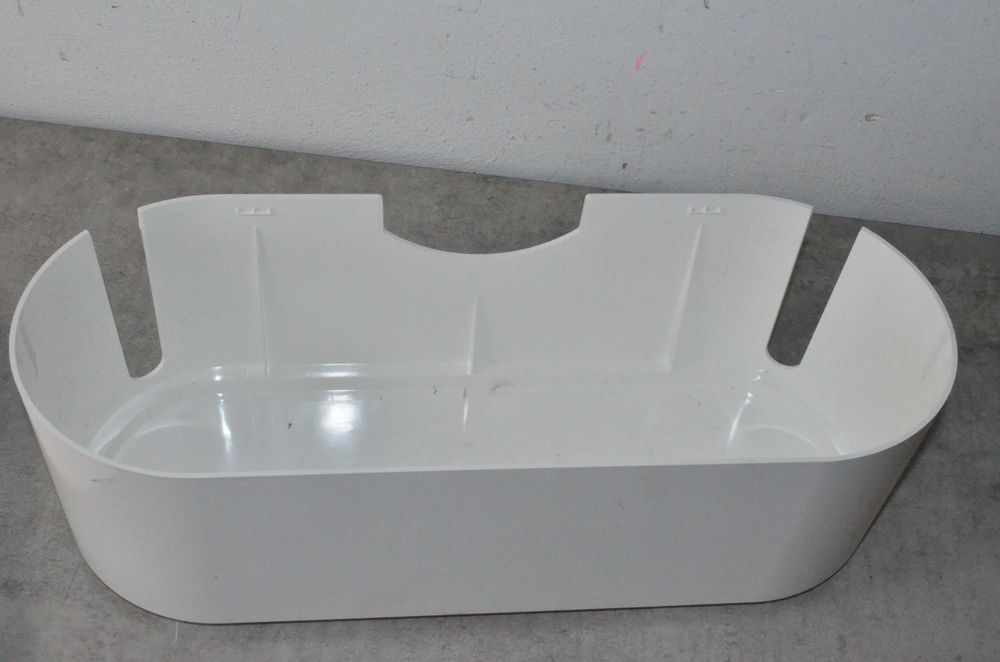 Organizer na kable D-Line 125 x 115 x 326 mm biały