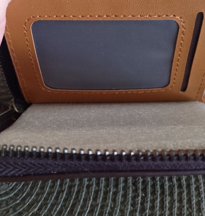 Portfel męski skórzany nowy