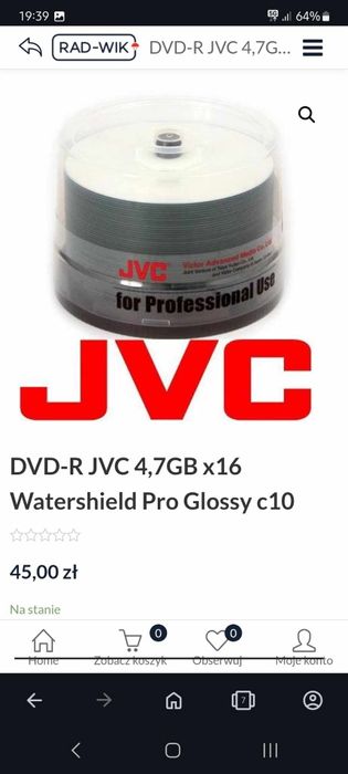 Płyty DVD- R TAIYO YUDEN 50 sztuk