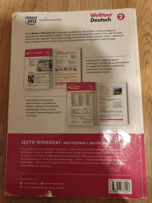 Podręcznik Welttour Detsch 2