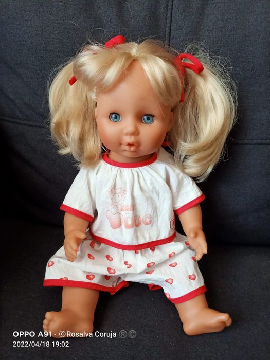Boneca Baby doc de 1985.