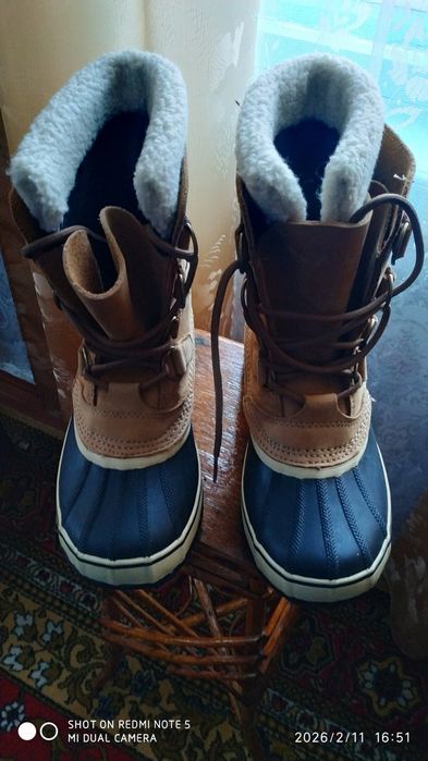 Зимние непромокаемые Ботинки,сапожки Sorel, eur39 (25cm)