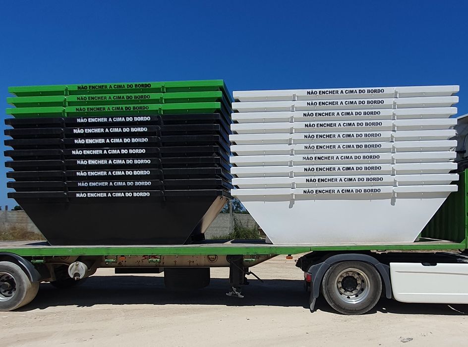 GRÂNDOLA COMPORTA e CARVALHAL contentores p/ recolha de entulho e lixo