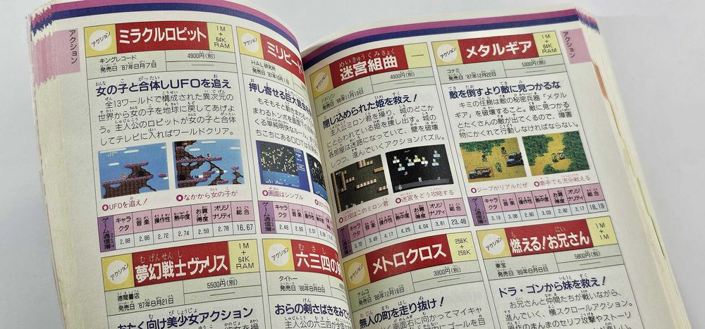 Famicom Rom Cassette all Catalog in Japan