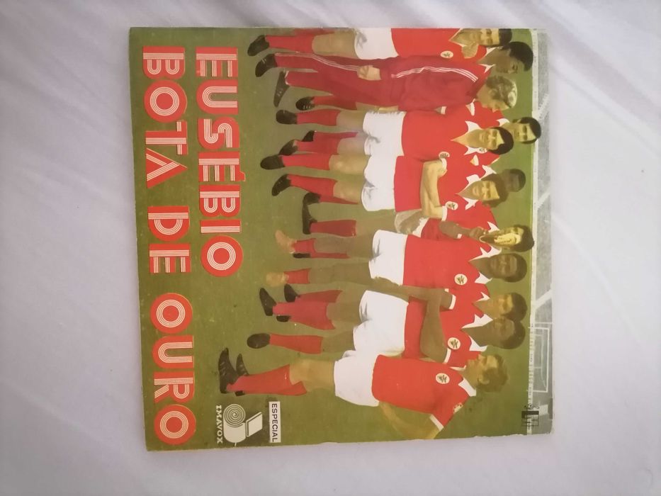 EUSÉBIO BOTA DE OURO - Vinil /Biografia /Poster
