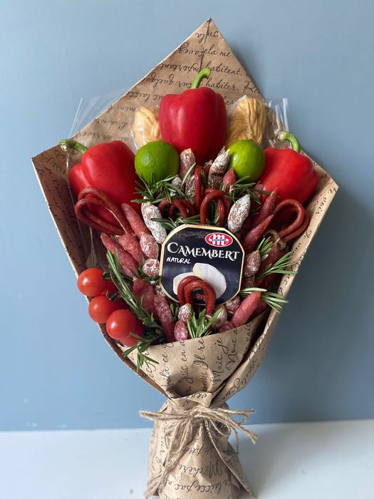 Мужской букет съедобный букет їстівний букет подарок мужу ялинка сухоф