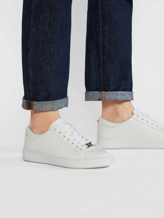 Шкіряні кеди кросівки Michael Kors 36-37 р. оригінал, кожаные кеди