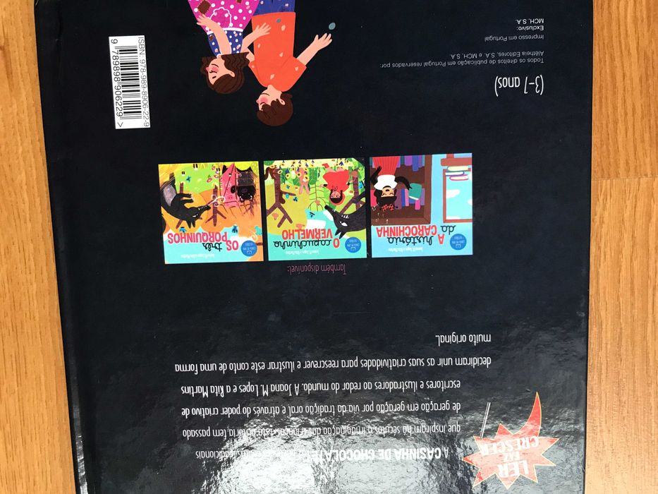 Livro Infantil "A Casinha de Chocolate"