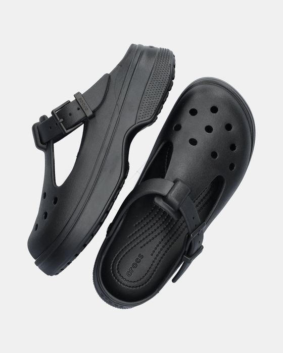 Crocs Classic mary jane black bone крокси босоножки w5 w6 w7 w8 w9