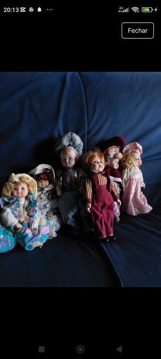 Bonecas de porcelana