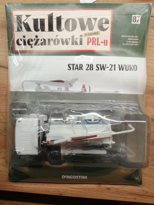 Kultowe ciężarówki auta PRL Star 28 sw-21 WUKO  skala1/43