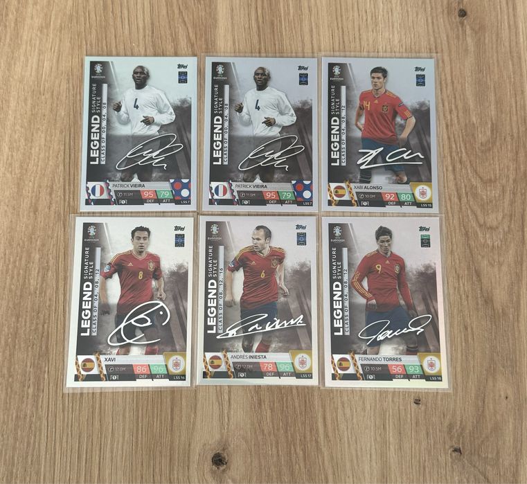 Vendo cartas Topps Match Attax Euro 2024