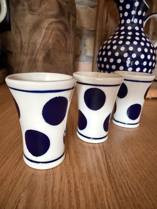 Kieliszki Ceramika Bolesławiec
