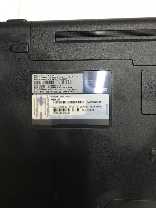 Ноутбук Dell vostro,ASUS x5mj